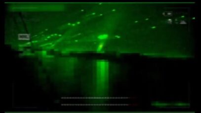 VAMPIRE APKWS SAM System Mounted on a Boat Intercepts Cruise