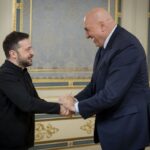 Zelensky, Italian Defense Minister discuss security guarantees at meeting in Kyiv