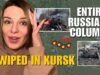 ENTIRE RUSSIAN COLUMN WIPED IN KURSK, ILSK REFINERY DRONE SANCTIONED