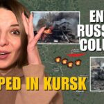 ENTIRE RUSSIAN COLUMN WIPED IN KURSK, ILSK REFINERY DRONE SANCTIONED Vlog 957: War in Ukraine