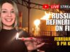 RUSSIAN REFINERIES ON FIRE Q&A with @AnnafromUkraine