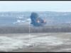 Russian Su-25 Downed Near Toretsk and Rescue Helicopter Attacked by