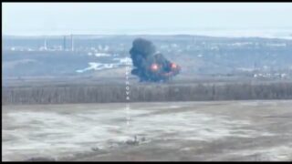 Russian Su-25 Downed Near Toretsk and Rescue Helicopter Attacked by