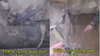 Russians Get Trapped in a Hole for Days After Artillery