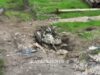 T-90M Stuck in a Crater Gets Drone Droppped