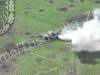T-90M Tracked by Drone and Destroyed in Bakhmut