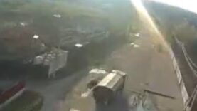 Accurate FPV Drone Strike on KamAZ-5350 Near Nova Kakhovka