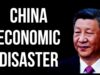 CHINA Economic Disaster