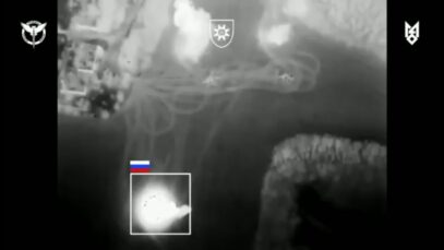 FOUR Russian Helicopters (2 Ka-52 & 2 Mi-8) Destroyed by