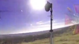 FPV Drone Targets Surveillance Camera in the South