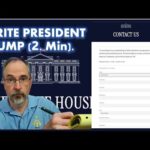 HERE'S HOW TO WRITE THE WHITE HOUSE