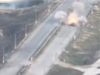 Kherson Counteroffensive — Russian BMD-2 Hits Mine on the Konka