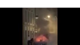 One of Vladimir Putin’s Limousine Pool Catches Fire in Moscow