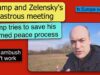 Trump humiliates Zelensky to save his doomed peace process