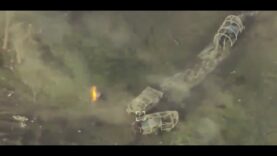 Big Russian Attack with 10 Cope-Cage Ladas and 18 Motorbikes