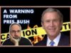 George Bush Upends Trump’s Isolationism and Protectionism Points