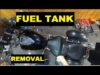 How to remove fuel tank from your motorcycle Honda VTX1800.