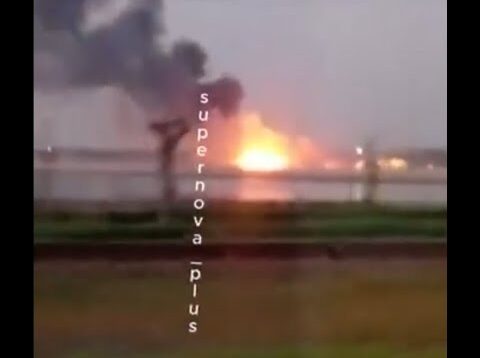 Possible BIG Drone/Missile Strike on Volgograd Hydroelectric Powerstation (Multiple Fires)