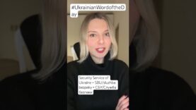 SBU / SECURITY SERVICE OF UKRAINE in the Ukrainian Word
