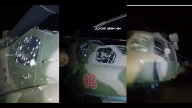 Two Russian Helicopters (Mi-8 and Mi-28) Destroyed By Tungsten HIMARS