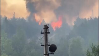 Big Fire at Russia’s 304th Munitions Arsenal in Amur: What