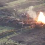 Big Russian Attack Defeated Near Sribne, Donetsk: Multiple BMPs and Tanks Destroyed