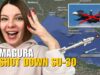 FIRST TIME EVER: MAGURA NAVAL DRONE SHOT DOWN RUSSIAN SU-30