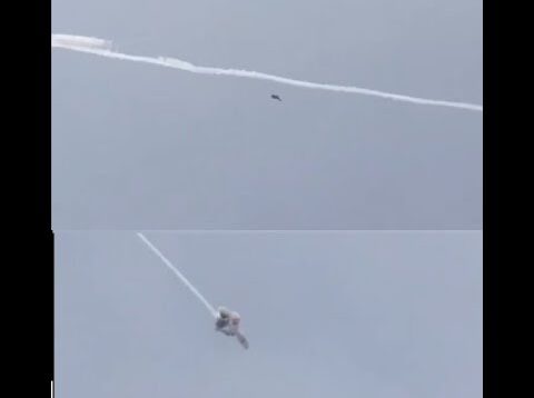 First Footage of F-16 Intercepting Shahed Drones in Ukraine (Plus