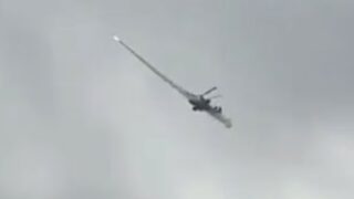 Ka-52 Fires Missiles Over Moscow to Combat Drones + Ka-52