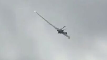 Ka-52 Fires Missiles Over Moscow to Combat Drones + Ka-52