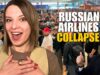 RUSSIAN AIRLINES AND BANKING COLLAPSE BEFORE MOSCOW PARADE Vlog 1036: