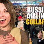 RUSSIAN AIRLINES AND BANKING COLLAPSE BEFORE MOSCOW PARADE Vlog 1036: War in Ukraine