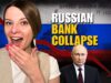 RUSSIAN BANK COLLAPSE: NO CASH, NO LOANS Vlog 1053: War
