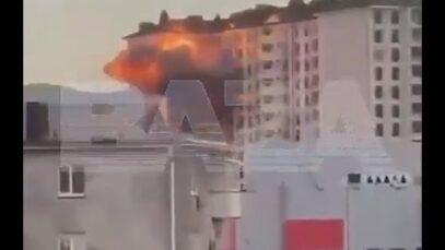 Russian SAM Intercepts Apartment Buildings in Novorossiysk