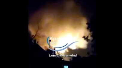 Saky Airbase, Crimea, Attacked by Drones: Likely Strike on Ammo