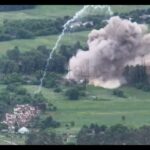 Big Air Strike on UAV Operators in Kursk (Ammo Cookoff) & Strike on Base in Oleshky, Kherson