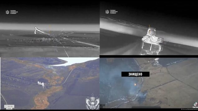 Multiple Russian Air Defence Systems Destroyed: Pantsir (Failed Interception) X2