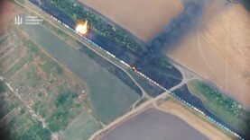 Ukraine Destroys Fuel Train in Zaporizhzhia with Drones