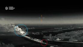 Ukrainian Drone Strike on Fuel Train in Zaporizhia