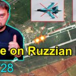 Update from Ukraine | Awesome News! Strike on Ruzzian Base! They Lost Jets |...