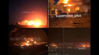 HUGE Storm Shadow Strike Hits Donetsk: Officer Headquarters, Train Yard,