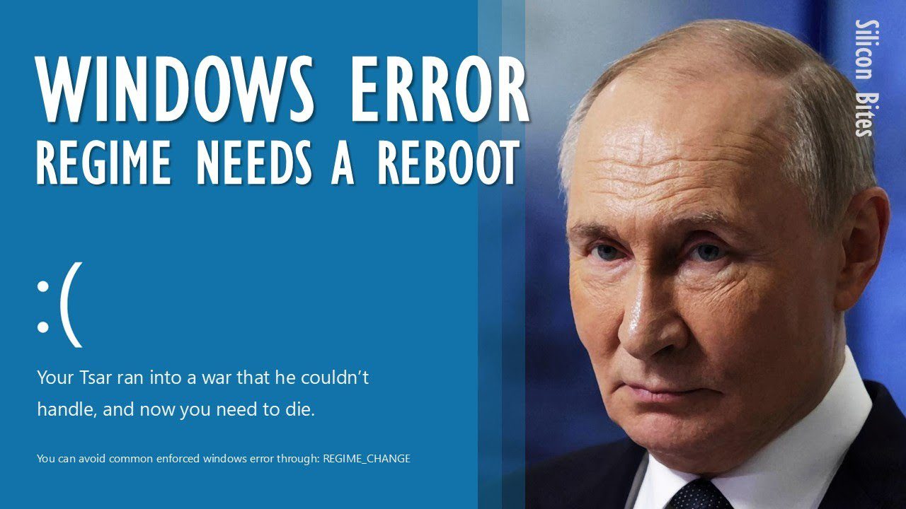 Putin’s Enablers Suffer from Fatal Windows Errors – Ukraine 24