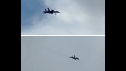 Russian Su-34 Crashes Near Savasleika Air Base After Landing Gear