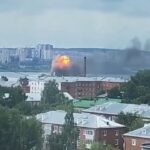 SAM System Factory Hit By Drones in Izhevsk, Russia – Over 1,300 km From Ukraine