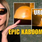 URGENT UPDATE: HUGE EXPLOSION DETONATION AMMO DEPOTS DONETSK Vlog 1093: War in Ukraine