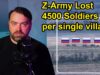 Update from Ukraine | 4500 troops Lost per village. Frontline